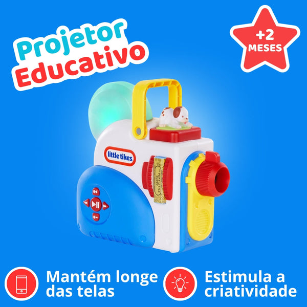 Little Tikes™ - Projetor de Historias Educativas C/ 24 Histórias