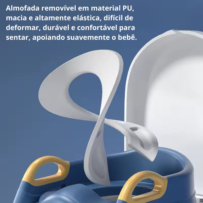 Assento Sanitário Infantil Universal C/ Escadinha