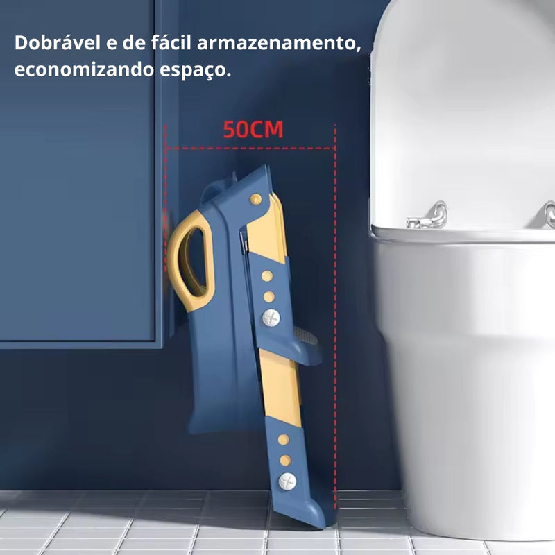 Assento Sanitário Infantil Universal C/ Escadinha
