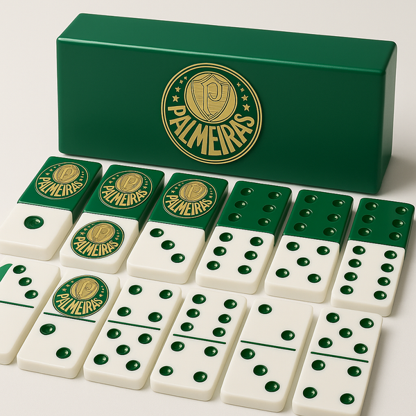Dominó de Resina Exclusivo - Palmeiras